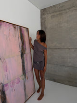 Dukan Dress in Slate