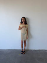 Dukan Dress in Pale Yellow