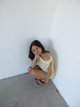 Dukan Dress in Pale Yellow