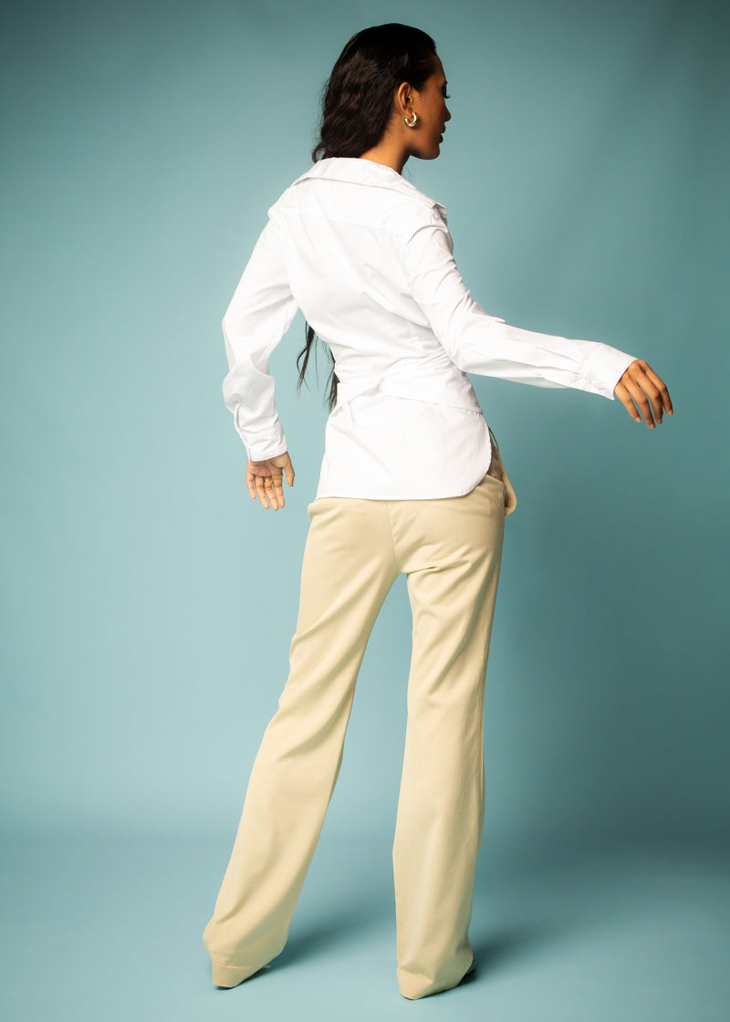 Wrap Shirt in White